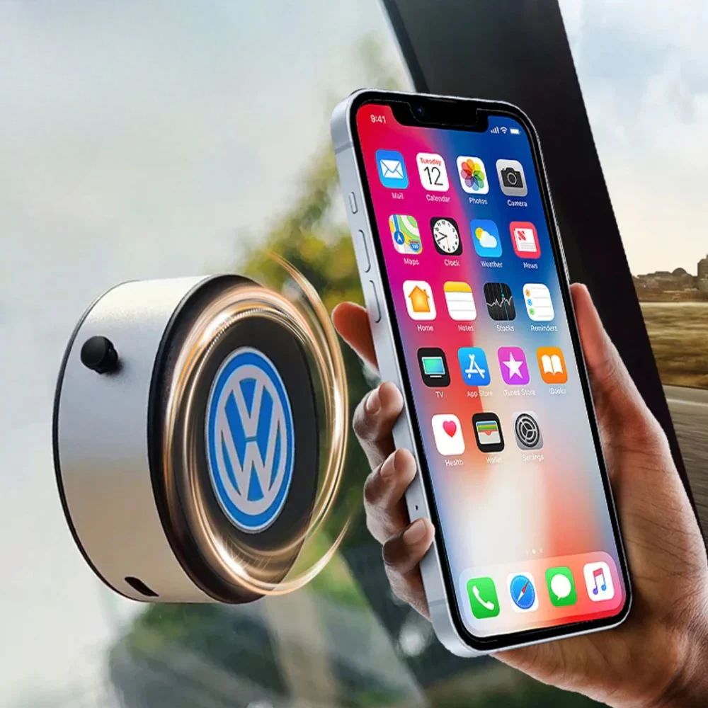 Soporte de teléfono móvil magnético al vacío