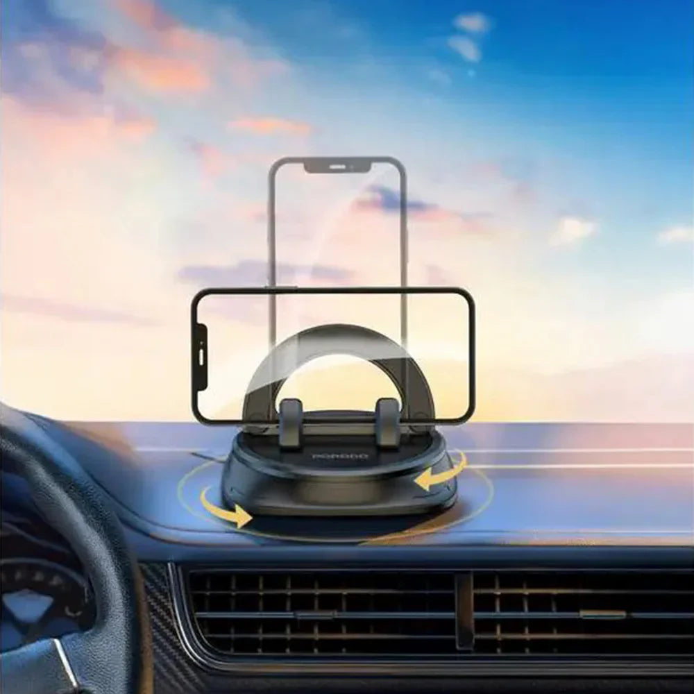 Suporte para telemóvel no painel de instrumentos