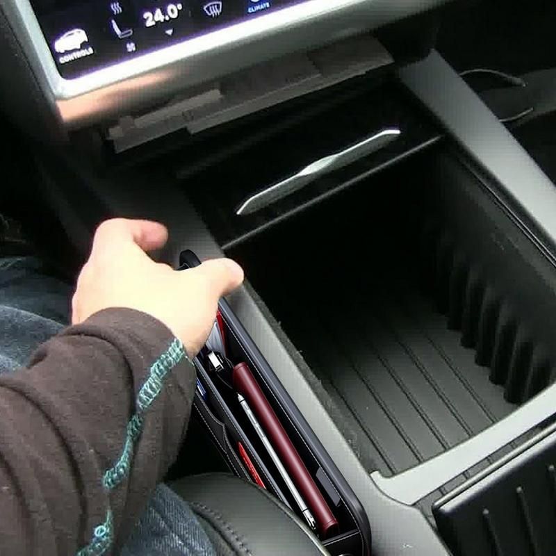 Δερμάτινο κουτί αποθήκευσης αυτοκινήτου