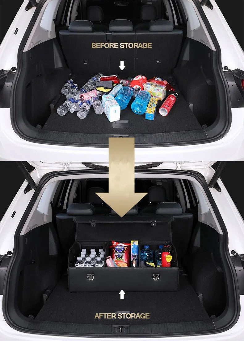 Organizzatore di lusso pieghevole per il bagagliaio
