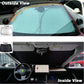 Parasol plegable para coche con logotipo