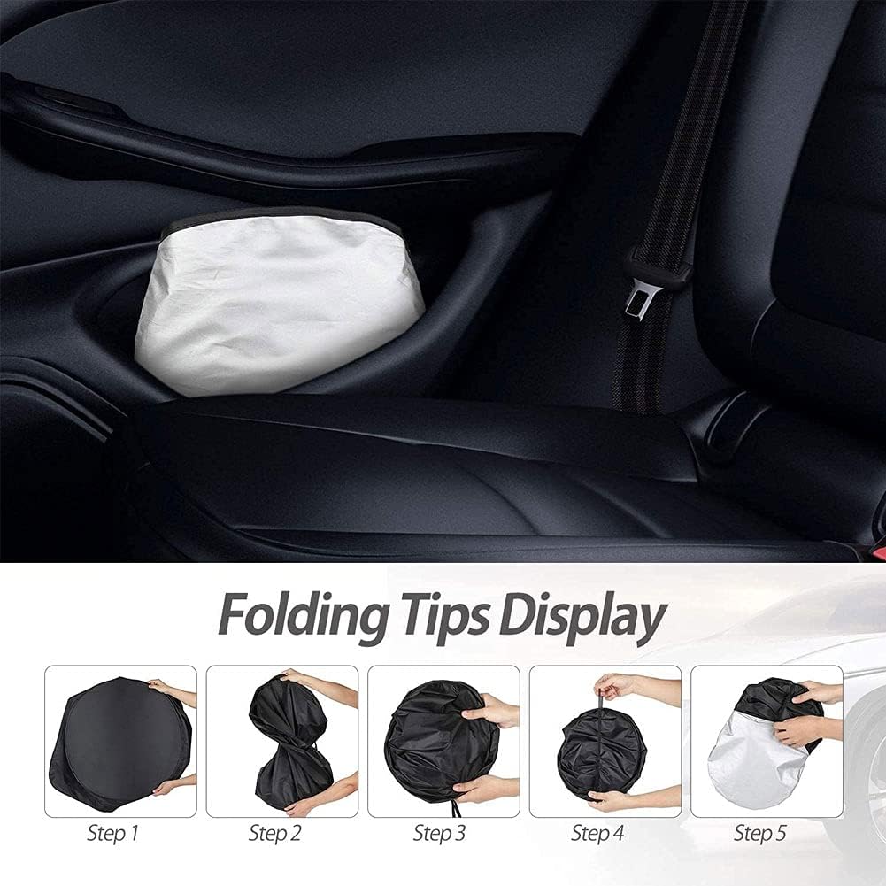Parasol plegable para coche con logotipo