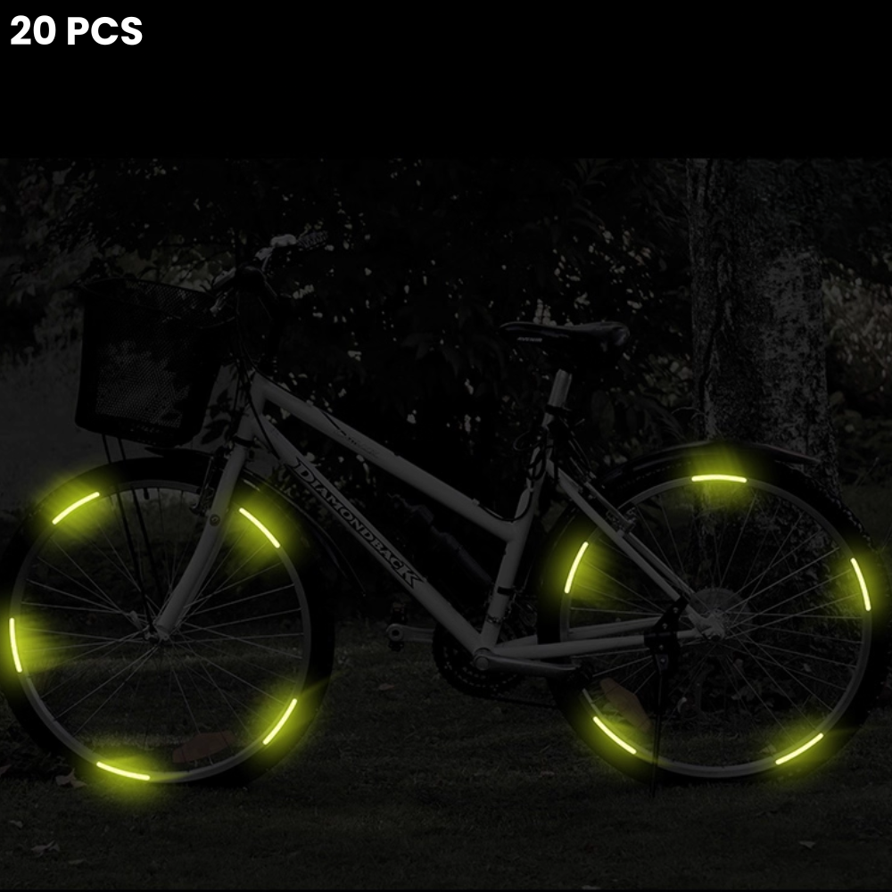 Protetor de roda iluminado de 20 peças com logótipo