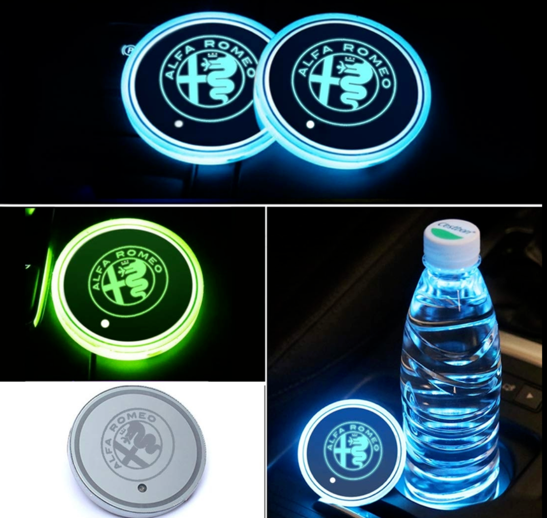 Discos LED de ambiente para interiores personalizados