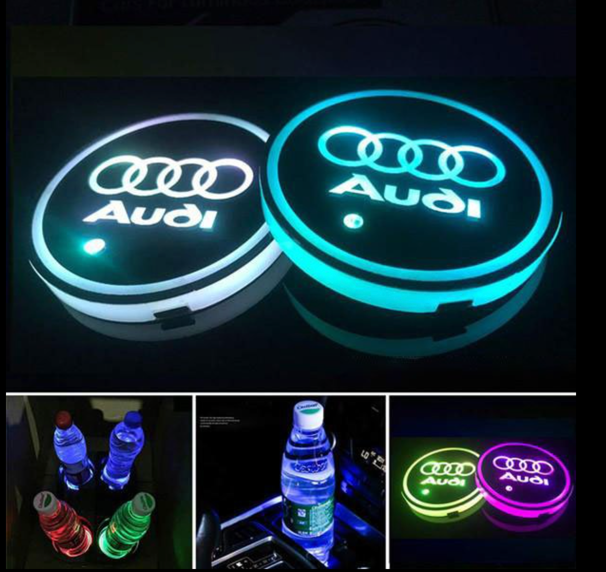 Discos LED de ambiente para interiores personalizados